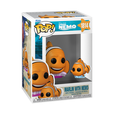 PREVENTA Funko Pop Finding Nemo: Marlon with Nemo (1814)