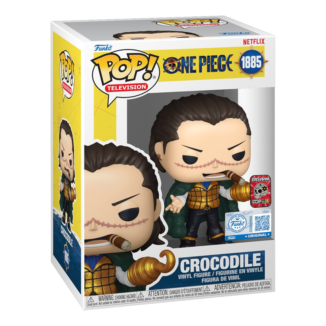 Funko Pop One Piece Live Action: Crocodile - CCXP MX 2026 Exclusive (1885)