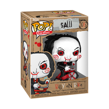 PREVENTA Funko Pop SAW: Billy on Bike Doodles (2083)
