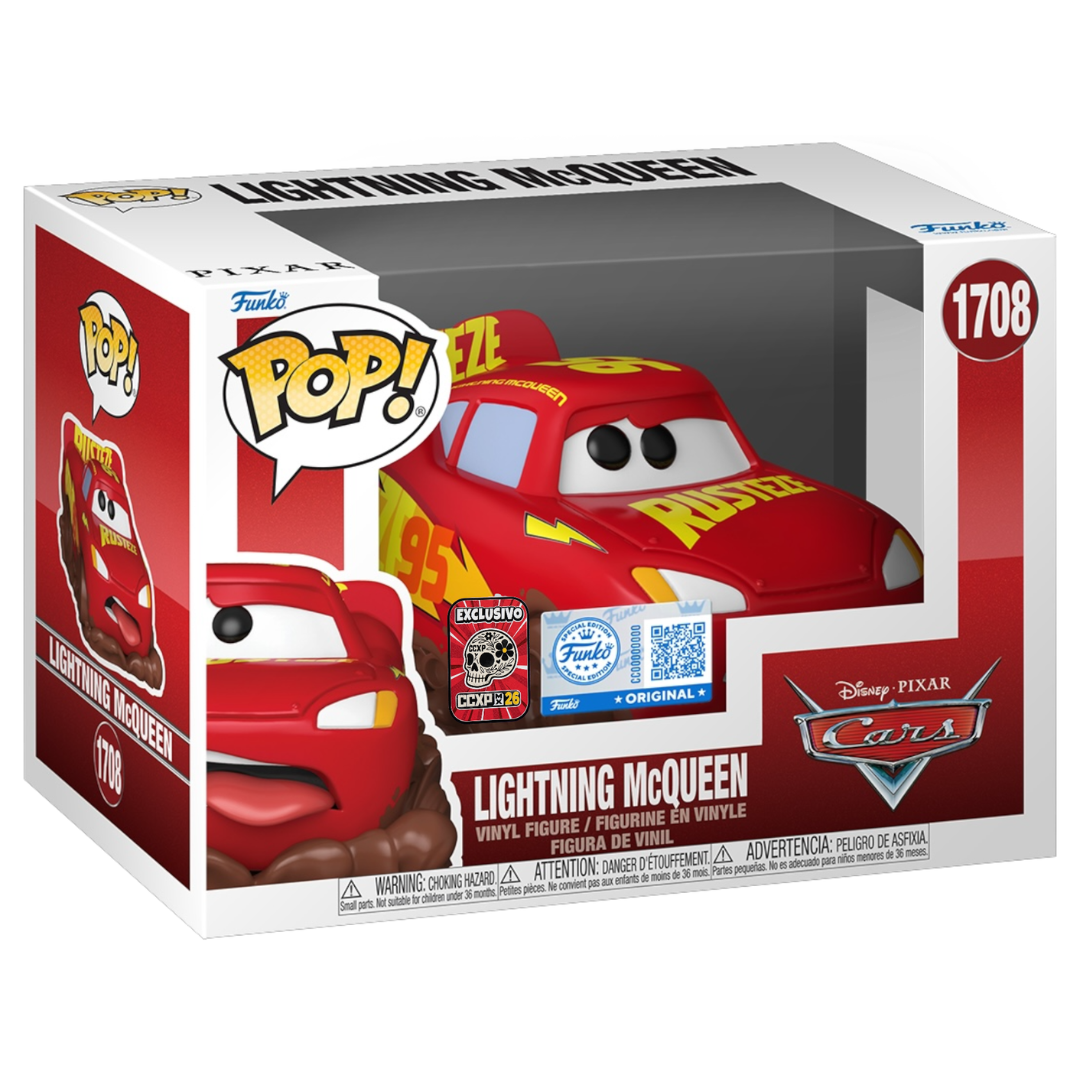 Funko Pop Cars: Lighting McQueen - CCXP MX 2026 Exclusive (1708)