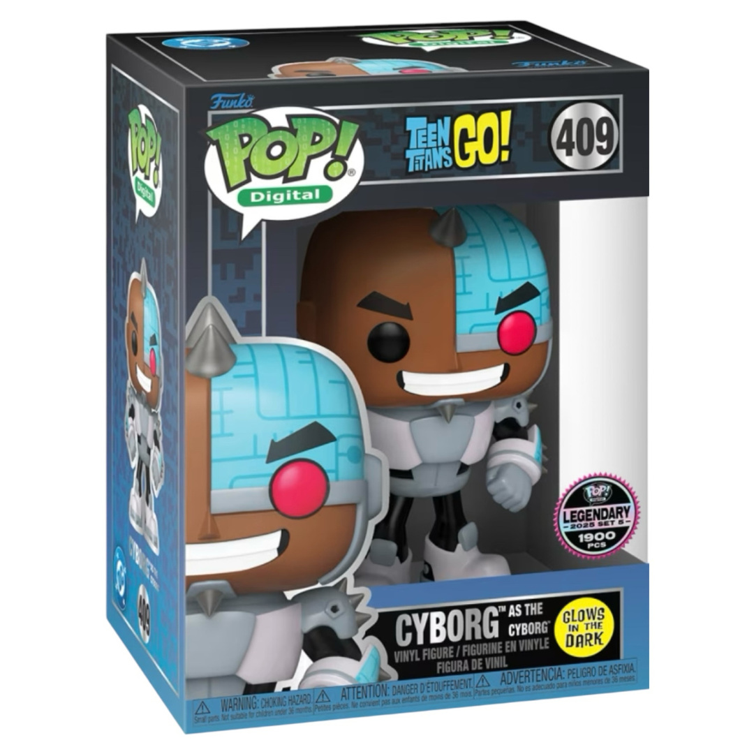 Funko Pop NFT Teens Titans Go!: Cyborg As The Cyborg - LE Legendary (409)