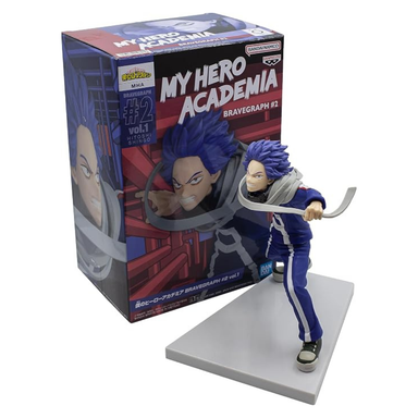 Bandai Banpresto My Hero Academia Bravegraph #2: Hitoshi Shinsho Figura