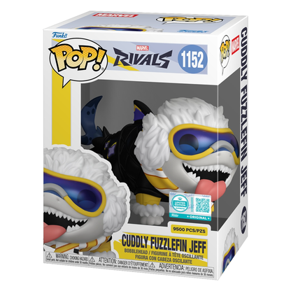 Funko Pop Marvel Rivals: Cuddly Fuzzlefin Jeff - LE SUPREME (1152)