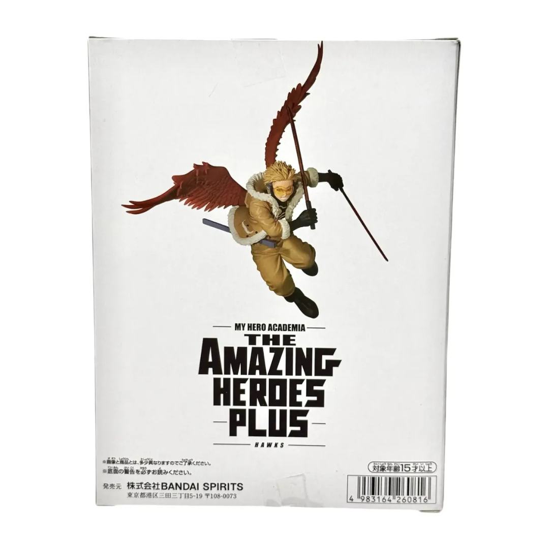 Bandai Banpresto My Hero Academia The Amazing Heroes Plus: Hawks Figure
