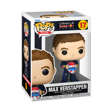 PREVENTA Funko Pop Formula 1 Oracle Red Bull Racing: Max Verstappen Holding Helmet (17)
