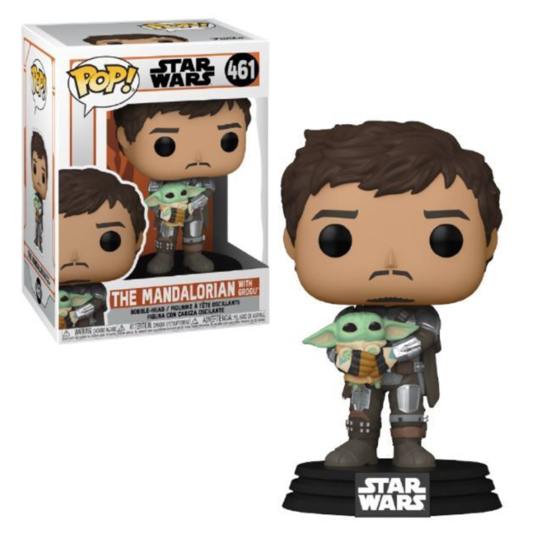 PREVENTA Funko Pop Star Wars: The Mandalorian with Grogu (461)