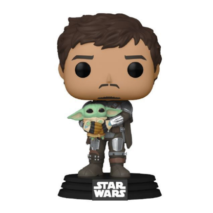 PREVENTA Funko Pop Star Wars: The Mandalorian with Grogu (461)