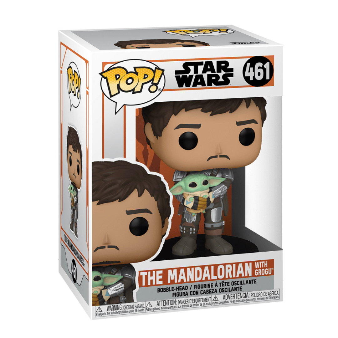 PREVENTA Funko Pop Star Wars: The Mandalorian with Grogu (461)