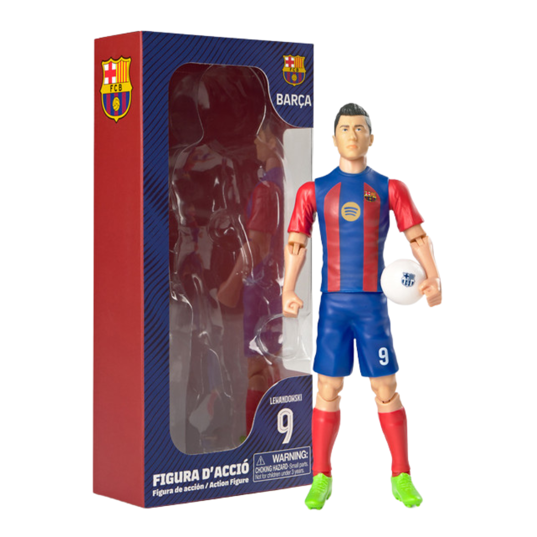 Banbo Toys Socker FC Barcelona: Robert Lewandowski 7-Inch Action Figure