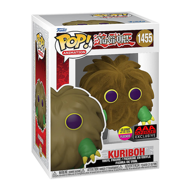Funko Pop Yu-Gi-Oh!: Kuriboh Glows In The Dark Flocked -AAA Exclusive (1455)