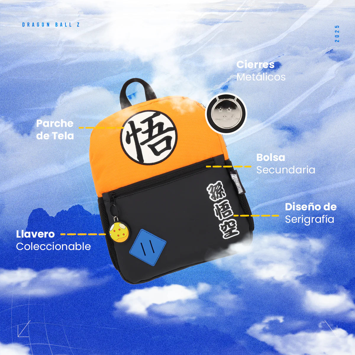 Keepack Dragon Ball Z: Goku Clásica Mini-Mochila