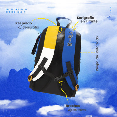 Common Nation Dragon Ball Z: Vegeta Saiyan Family Mochila Full-size