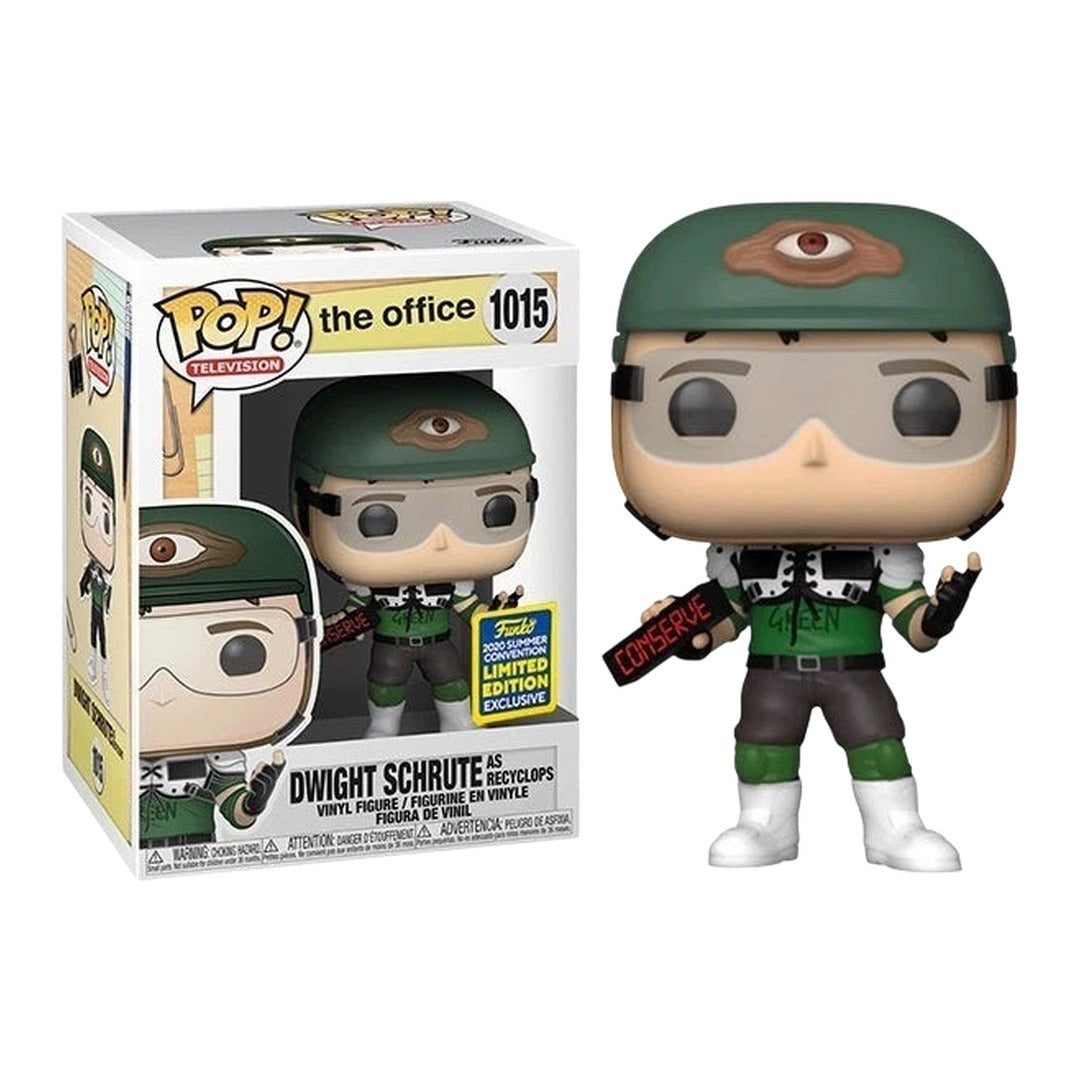 Funko Pop The Office: Dwight Schrute as Recyclops (Helmet) - 2020 Summer Convention Exclusive (1015)