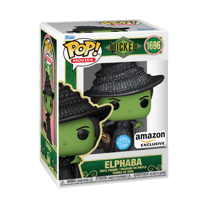 Funko Pop Wicked Part 1: Elphaba (Glitter) - Amazon Exclusive (1696)