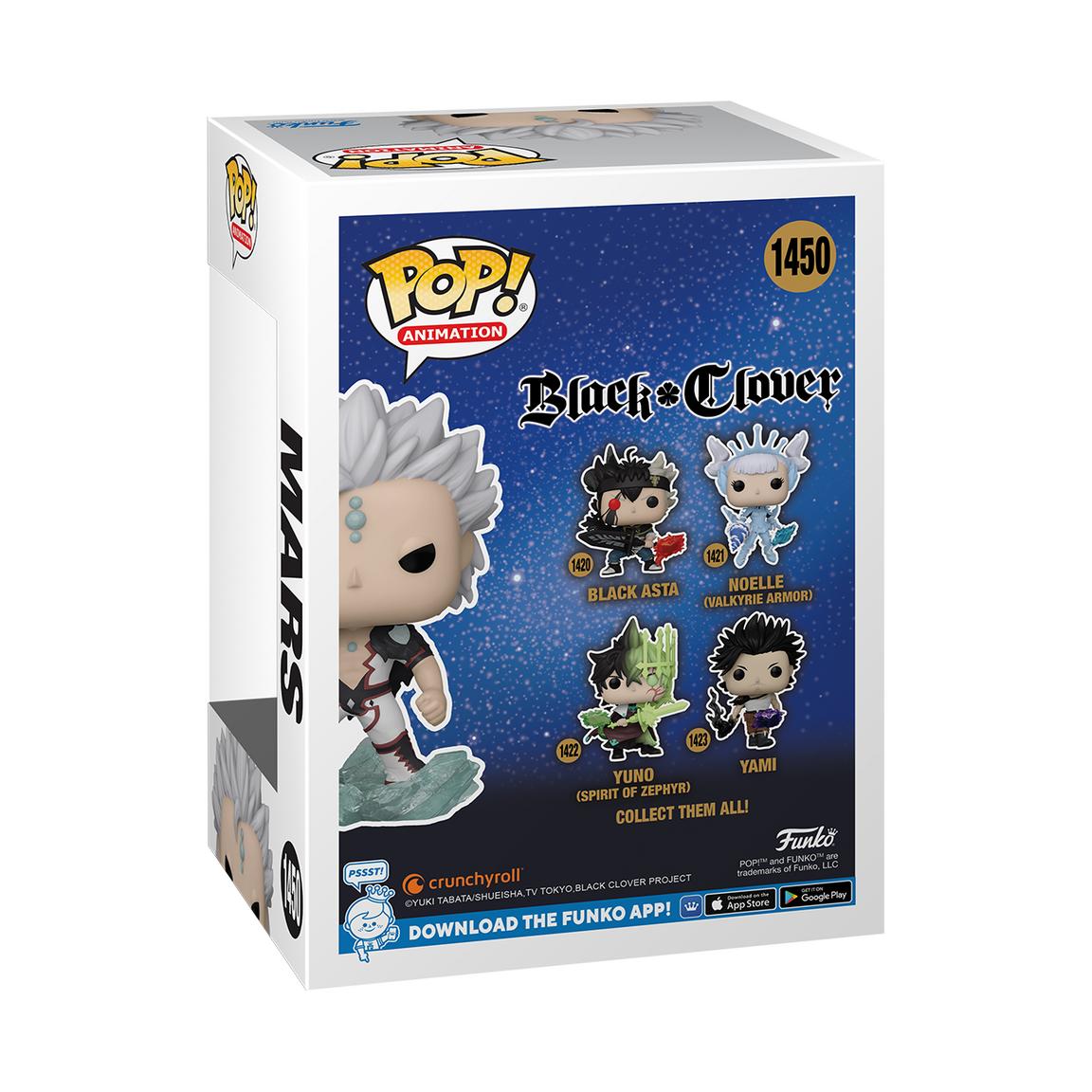 Funko Pop Black Clover: Mars - Gamestop Exclusive  (1450)