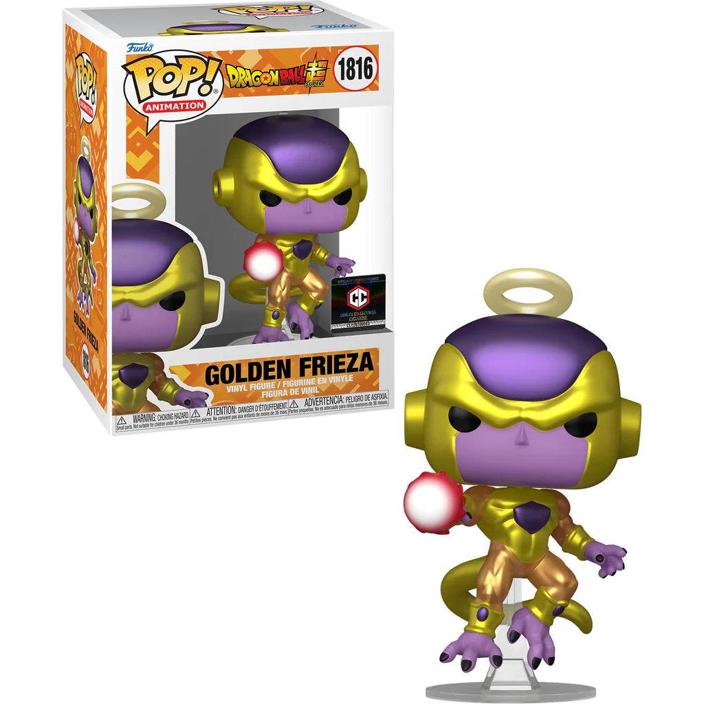 PREVENTA Funko Pop Dragon Ball Super: Golden Frieza - Chalice Exclusive (1816)