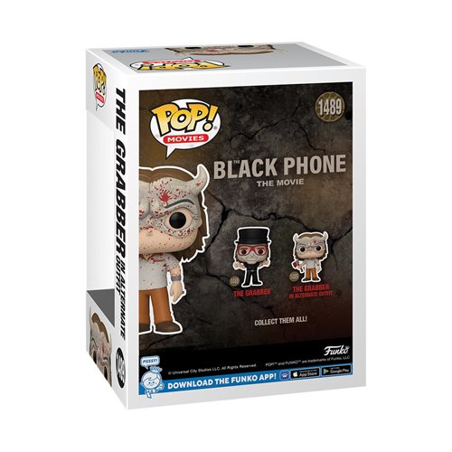 Funko Pop The Black Phone: The Grabber In Alternate Outfit Bloody(1489)