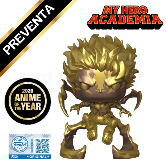 PREVENTA Funko Pop My Hero Academia: Izuku Midoriya Gold - Anime of the Year 2026 (2589)
