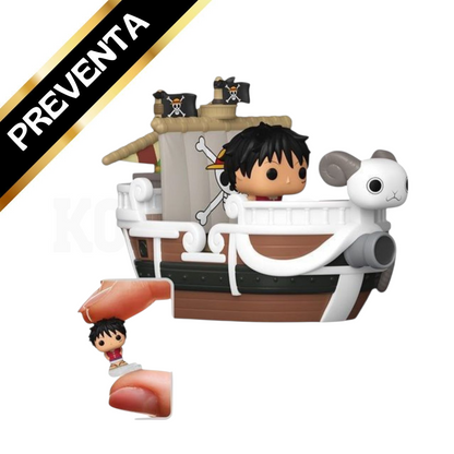PREVENTA Funko Pop Bitty Ride One Piece: Monkey D. Luffy with Going Merry