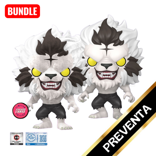 PREVENTA Funko Pop Solo Leveling S2: Bundle Baek Yoonho Silver w/Chase - Chalice Exclusive Sticker PR (2273)