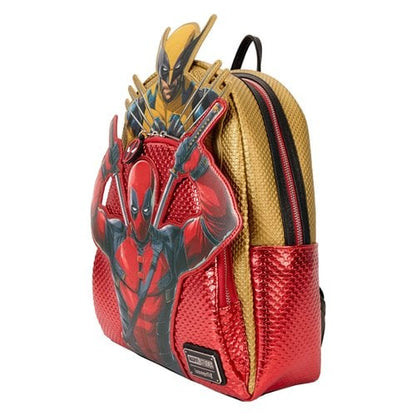 PREVENTA Loungefly Deadpool and Wolverine Mini-Backpack