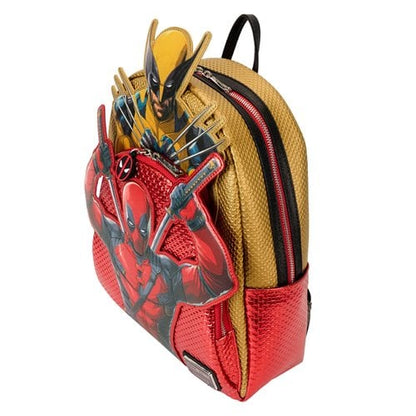 PREVENTA Loungefly Deadpool and Wolverine Mini-Backpack