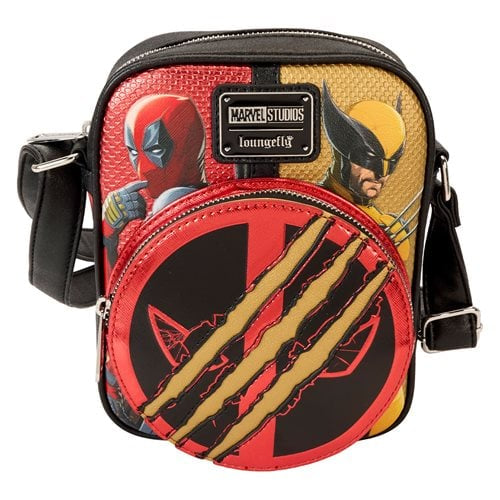 PREVENTA Loungefly Deadpool and Wolverine Crossbody Bag