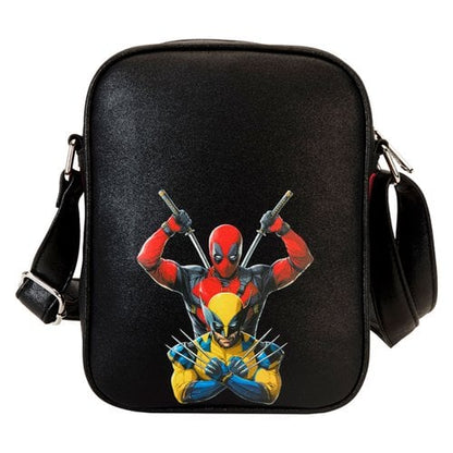 Loungefly Deadpool and Wolverine Crossbody Bag