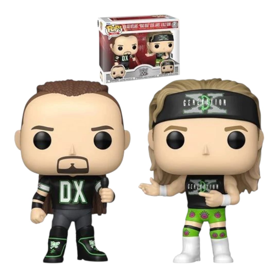 Funko Pop WWE: New Age Outlaws: 'Road Dogg' Jesse James & Billy Gunn 2-pack