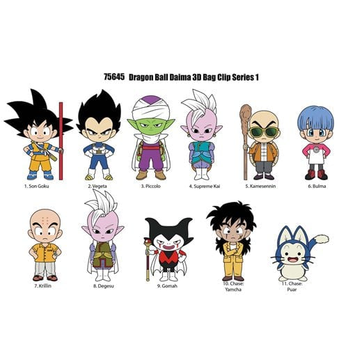 Monogram Foam Bag Clip: Dragon Ball Daima Serie 1 - Individual Sorpresa