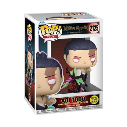Funko Pop Plus Jujutsu Kaisen: Aoi Todo Glows-In-The-Dark (2125)