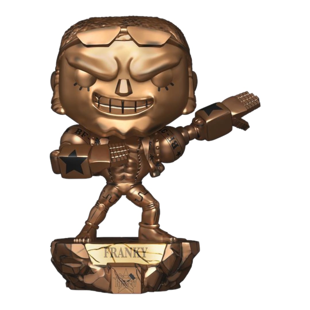 Funko Pop Plus One Piece: Franky Statue Bronze - 25th Aniversary Exclusive (2180)