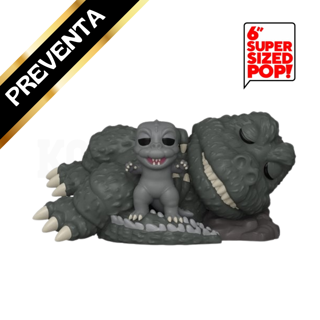 PREVENTA Funko Pop Super: Godzilla: Sleeping Godzilla with Minilla (1954)