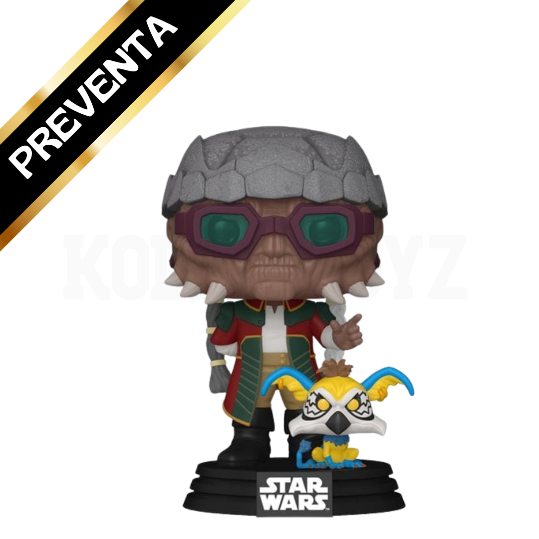 PREVENTA Funko Pop Star Wars: Hondo And Pikk (808)