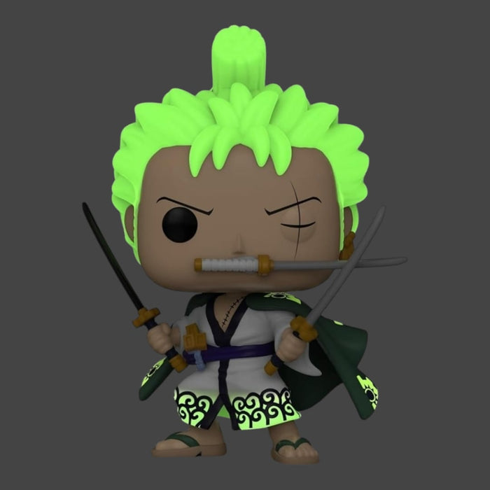 Funko Pop One Piece: Roronoa Zoro Glows in the Dark - Volcano X Exclusive (923)