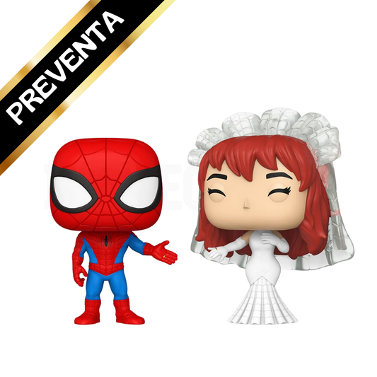 PREVENTA Funko Pop 2-Pack Marvel: Spider-Man and MJ