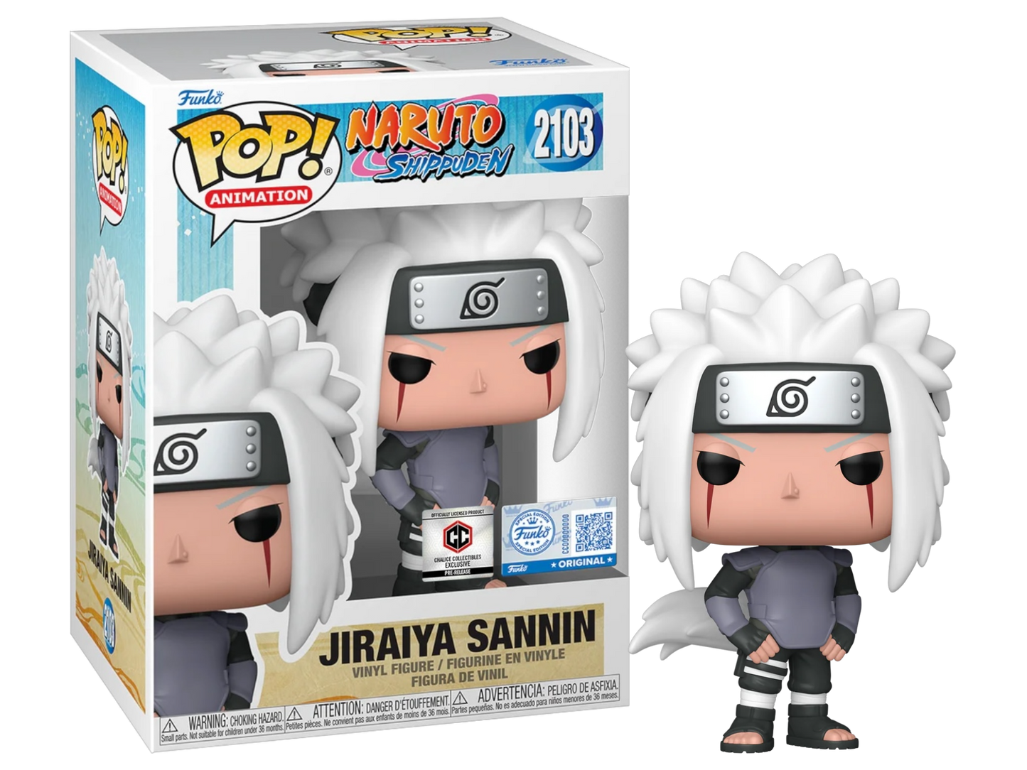 Funko Pop Naruto Shippuden: Jiraya Sannin - Chalice PR Exclusive (2013)