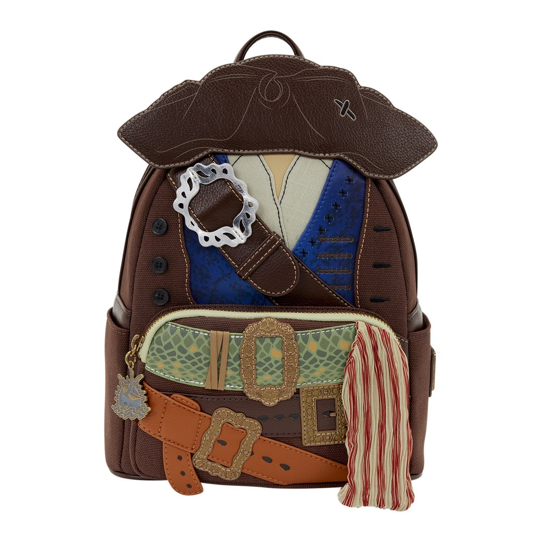PREVENTA Loungefly Mini Mochila Piratas del Caribe: Jack Sparrow Cosplay