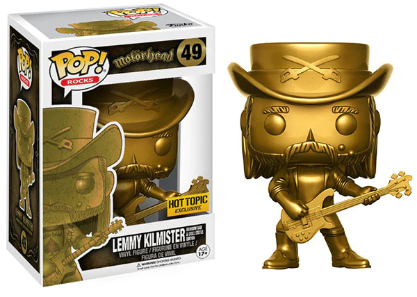 Funko Pop Motorhead: Lemmy Kilmister Rainbow Bar & Grill Statue Edition - Hot Topic Exclusive (49)