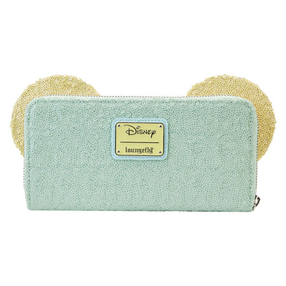 Loungefly Minnie Mouse Pastel Sequin Zip Around Wallet