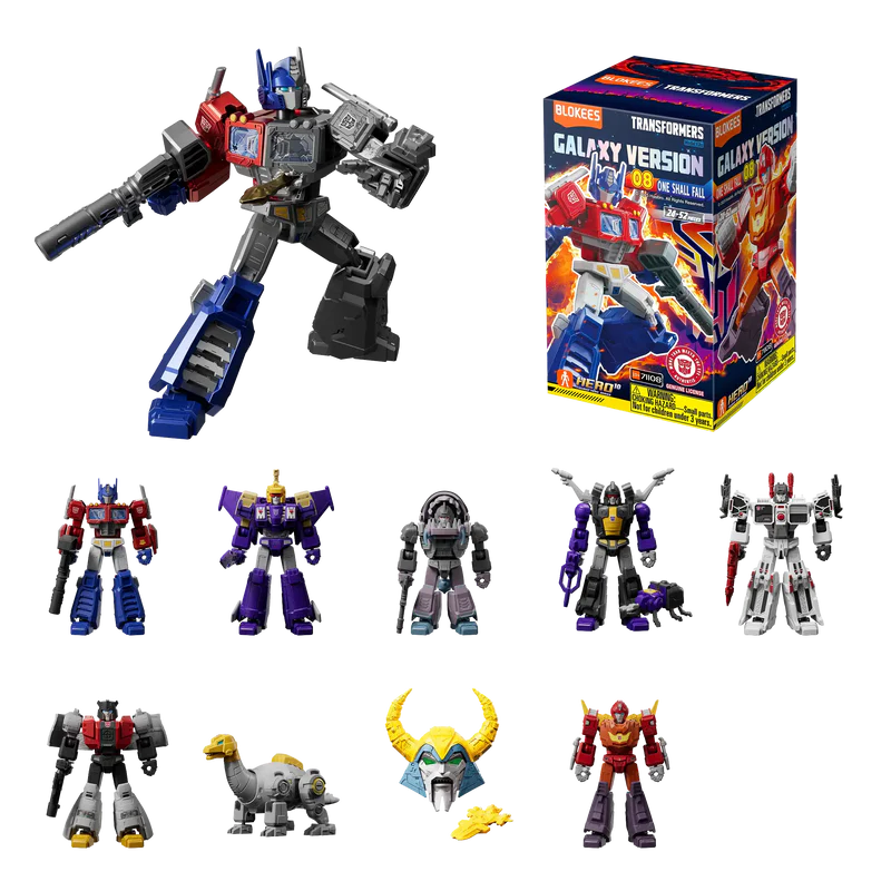Blokees Galaxy Class Transformers: 08 One Shall Fall - Unitario Sorpresa (71108)