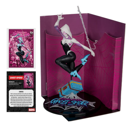 Mcfarlane Marvel Collection: The Amazing Spider-Man #1 - Ghost Spider Escala 1/10