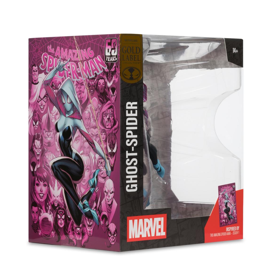Mcfarlane Marvel Collection: The Amazing Spider-Man #1 - Ghost Spider Escala 1/10