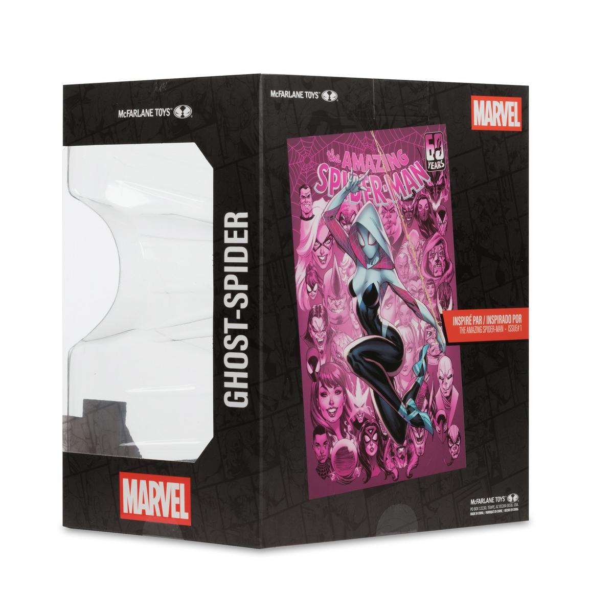 Mcfarlane Marvel Collection: The Amazing Spider-Man #1 - Ghost Spider Escala 1/10
