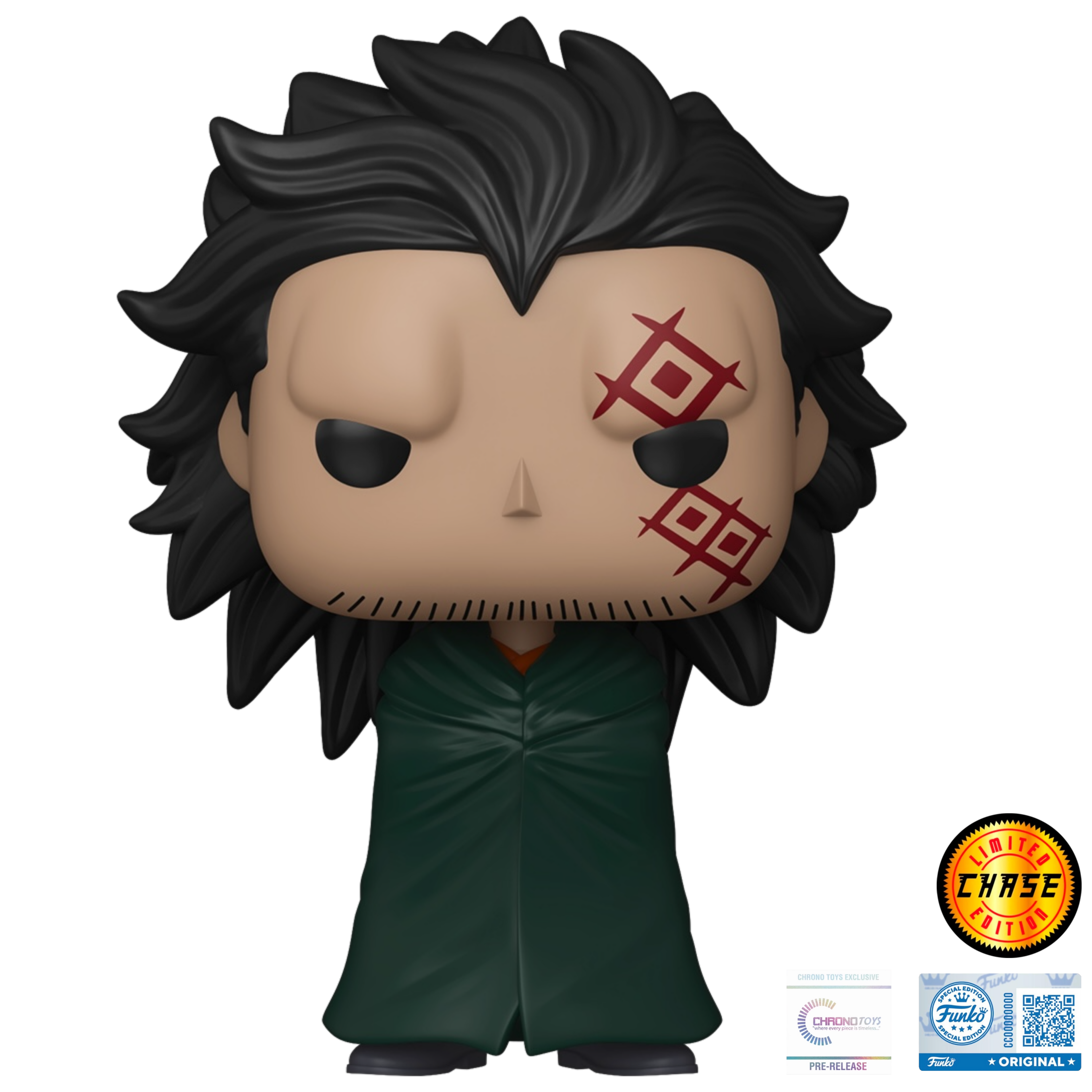 Funko Pop One Piece: Bundle Monkey D. Dragon  w/ Chase- Chrono Toys Exclusive Sticker PR (2206)