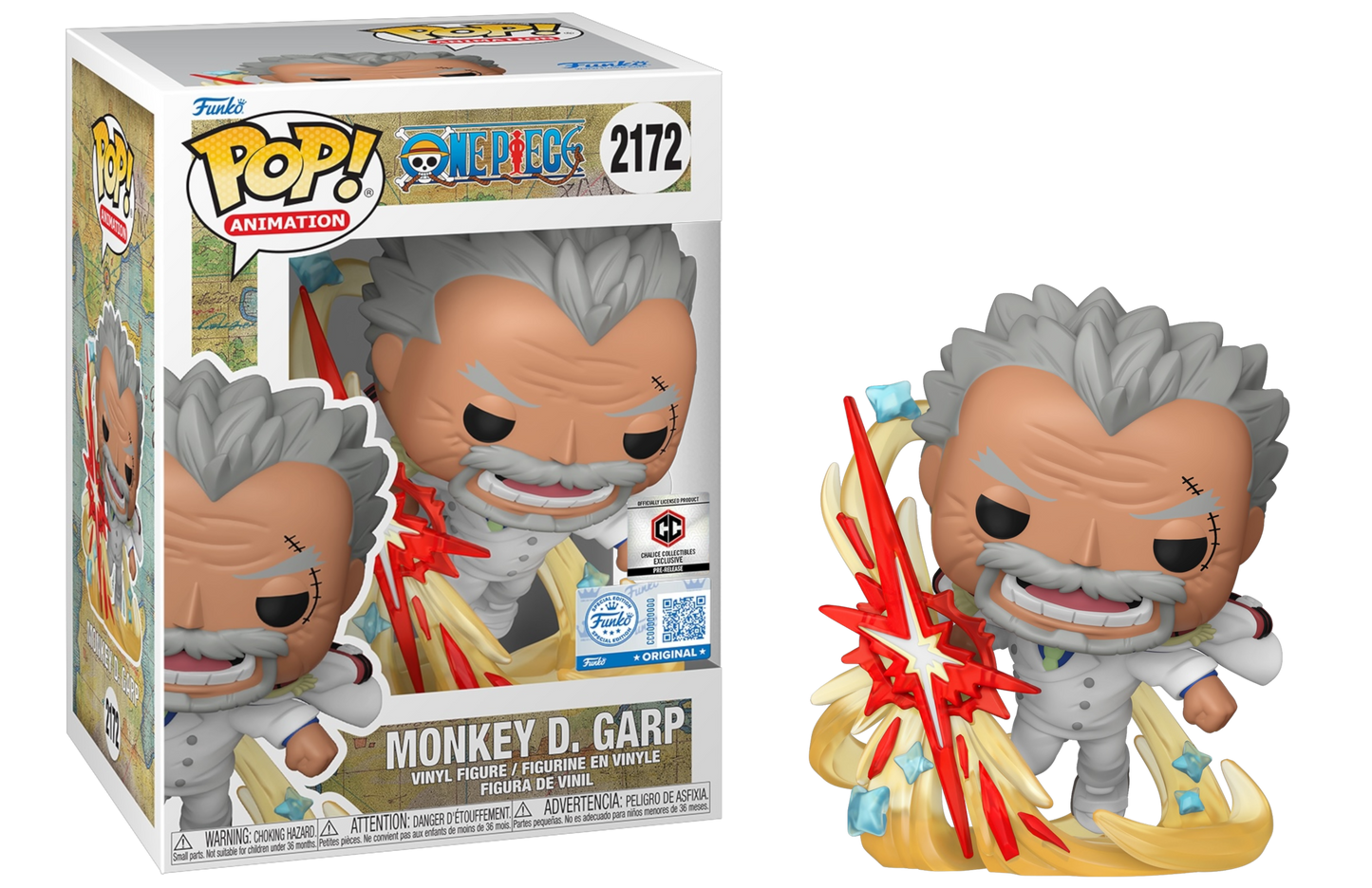 Funko Pop One Piece: Monkey D. Garp Galaxy Impact - Chalice Exclusive PR (2172)
