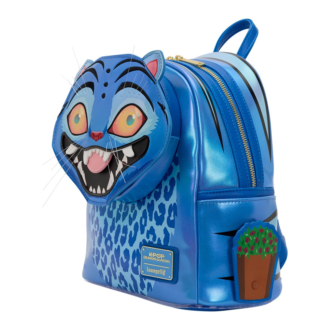 PREVENTA Loungefly Mini Mochila K-Pop Demon Hunters: Derpy Cosplay con Luces Brilla en la Oscuridad - Exclusiva — imagen 4
