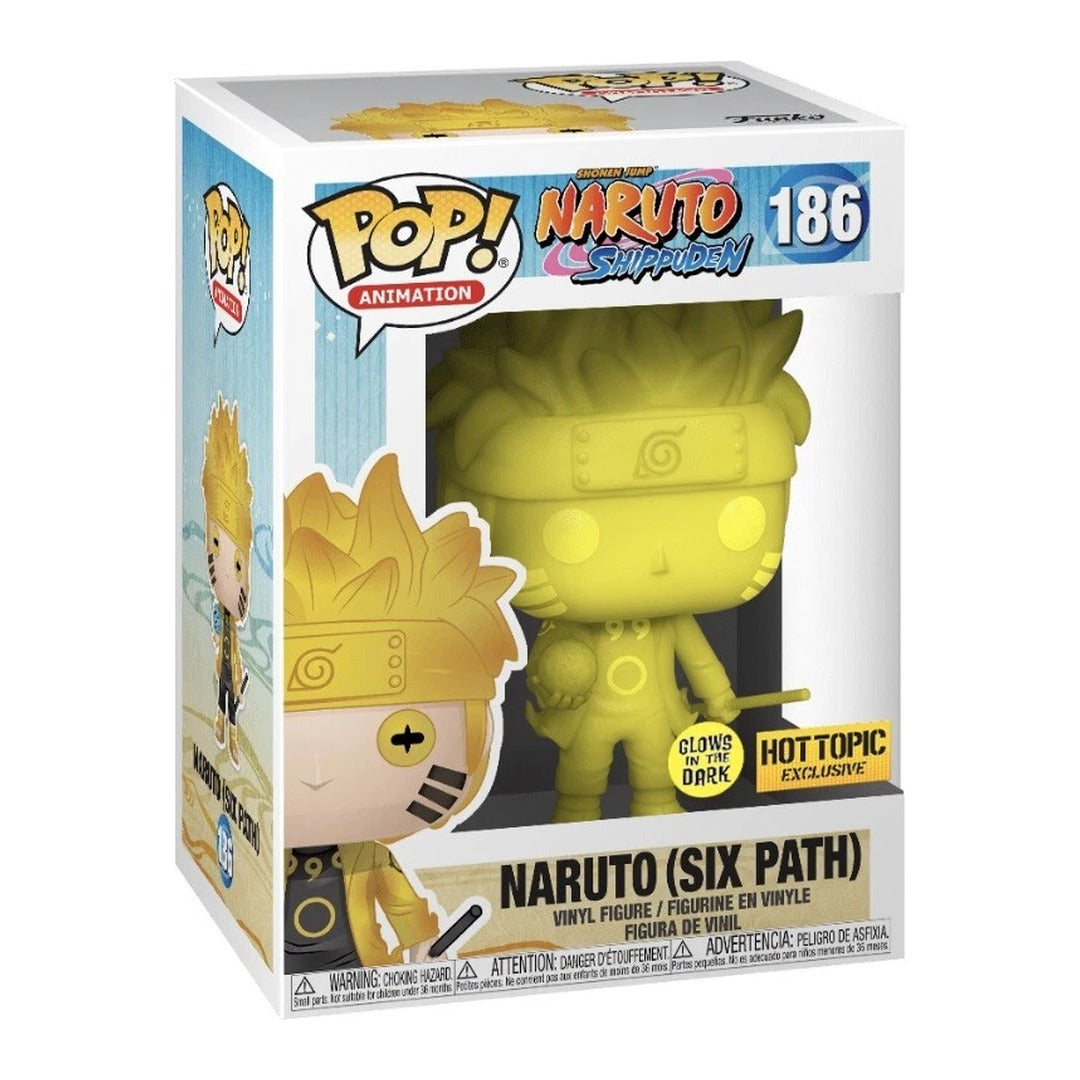 Funko Pop Naruto Shippuden: Naruto Six Path Glow - Hot Topic Exclusive (186)