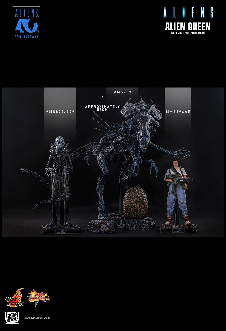 PREVENTA Hot Toys Aliens 40th Anniversary: Alien Queen Escala 1:6