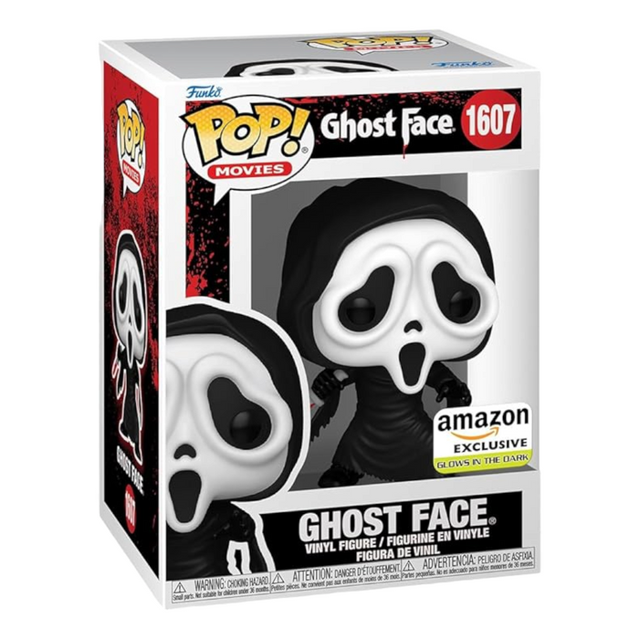 Funko Pop Ghost Face: Ghost Face Glows in the dark - Amazon Exclusive (1607)